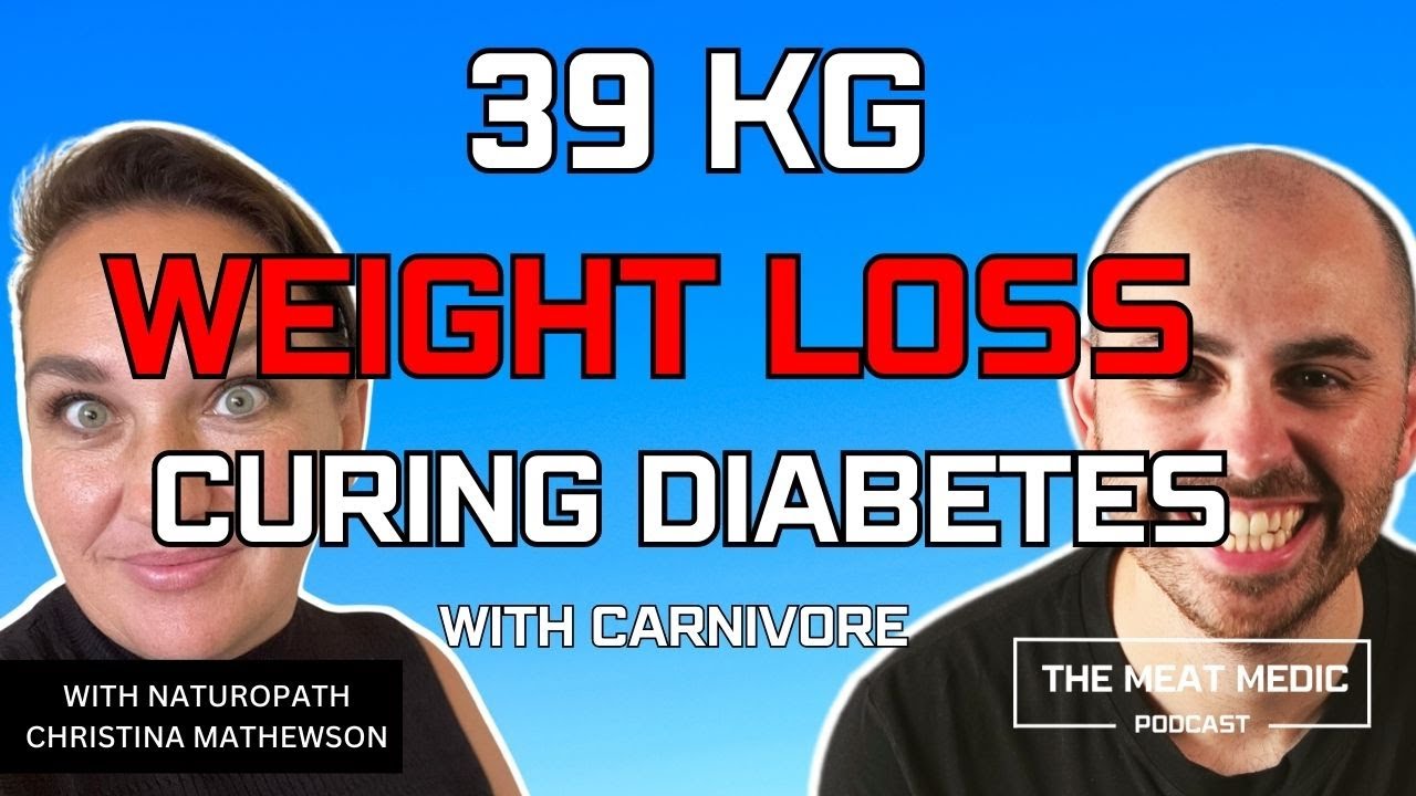 39 kg weight loss + curing diabetes with Carnivore - Ep 24